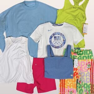 Vuori Lululemon ALO Women's Sweatshirt Align Shorts 7 Piece Lot Resellers Bundle